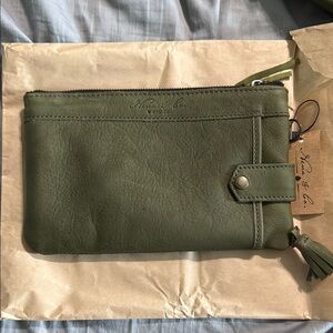 Nena & Co. Olive Green Crossbody Bag